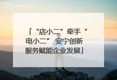 “店小二”牵手“电小二” 安宁创新服务赋能企业发展