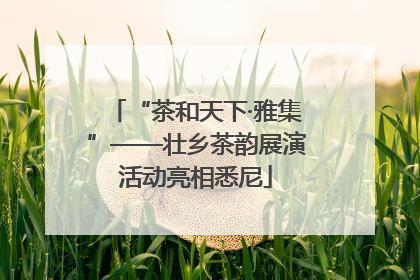 “茶和天下·雅集”——壮乡茶韵展演活动亮相悉尼