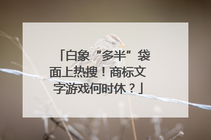 白象“多半”袋面上热搜！商标文字游戏何时休？