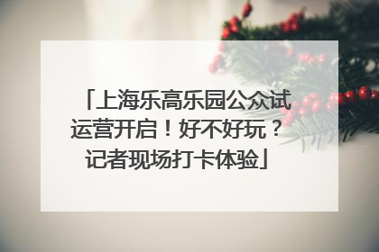 上海乐高乐园公众试运营开启！好不好玩？记者现场打卡体验