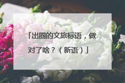 出圈的文旅标语，做对了啥？（新语）