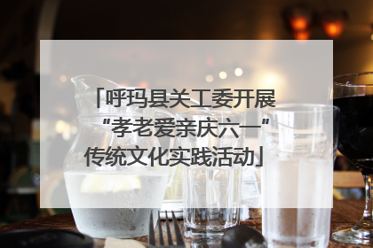 呼玛县关工委开展“孝老爱亲庆六一”传统文化实践活动