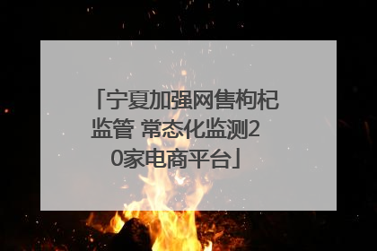 宁夏加强网售枸杞监管 常态化监测20家电商平台