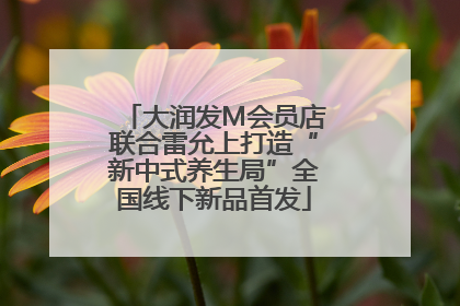 大润发M会员店联合雷允上打造“新中式养生局”全国线下新品首发
