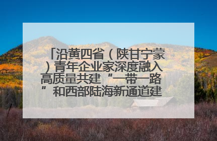沿黄四省（陕甘宁蒙）青年企业家深度融入高质量共建“一带一路”和西部陆海新通道建设战略合作交流会在甘肃兰州召开