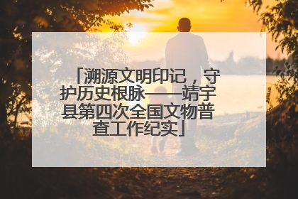溯源文明印记，守护历史根脉——靖宇县第四次全国文物普查工作纪实