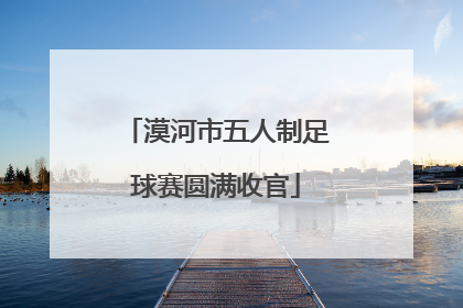 漠河市五人制足球赛圆满收官