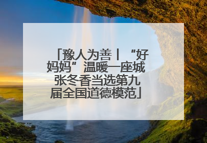 豫人为善丨“好妈妈”温暖一座城 张冬香当选第九届全国道德模范
