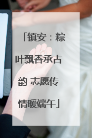 镇安：粽叶飘香承古韵 志愿传情暖端午